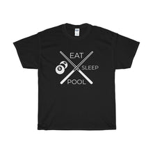 "Eat Sleep Pool" Unisex Heavy Cotton Tee