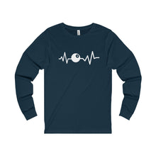 "Heartbeat" Unisex Jersey Long Sleeve Tee