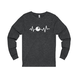 "Heartbeat" Unisex Jersey Long Sleeve Tee