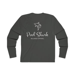 "Pool Shark" Men's Long Sleeve Crew Tee