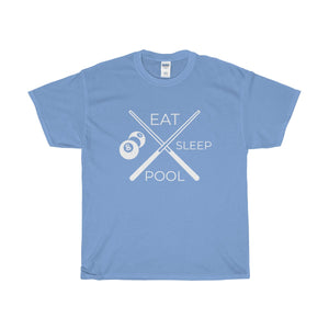 "Eat Sleep Pool" Unisex Heavy Cotton Tee