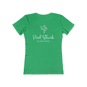 "Pool Shark" Women's The Boyfriend Tee