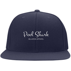 "Pool Shark" Flat Bill Cap