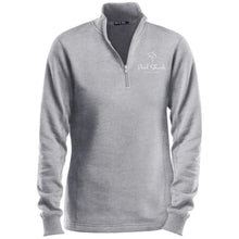 "Pool Shark" Sport-Tek Ladies' 1/4 Zip Sweatshirt