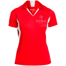 "Pool Shark" Sport-Tek Ladies' Colorblock Performance Polo