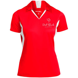 "Pool Shark" Sport-Tek Ladies' Colorblock Performance Polo