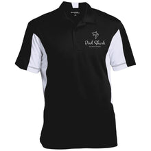 "Pool Shark" Sport-Tek Men's Colorblock Performance Polo