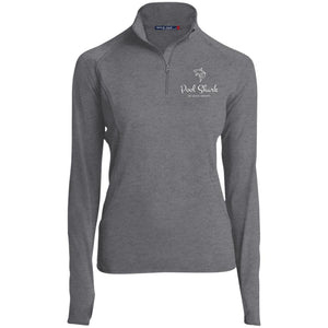 "Pool Shark" Sport-Tek Women's 1/2 Zip Performance Pullover