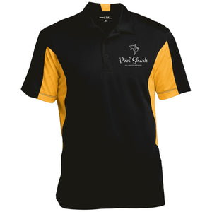 "Pool Shark" Sport-Tek Men's Colorblock Performance Polo