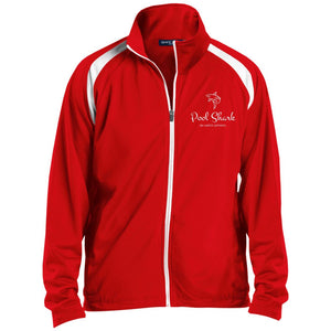 "Pool Shark" Sport-Tek Men's Raglan Sleeve Warmup Jacket