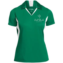 "Pool Shark" Sport-Tek Ladies' Colorblock Performance Polo