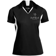 "Pool Shark" Sport-Tek Ladies' Colorblock Performance Polo