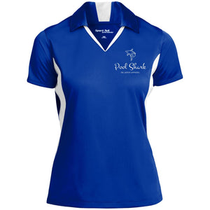 "Pool Shark" Sport-Tek Ladies' Colorblock Performance Polo