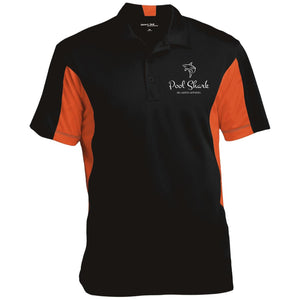 "Pool Shark" Sport-Tek Men's Colorblock Performance Polo