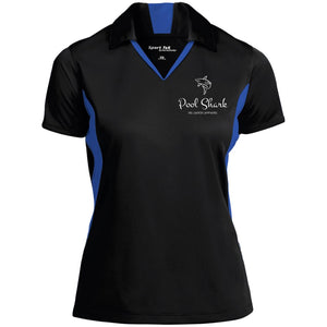 "Pool Shark" Sport-Tek Ladies' Colorblock Performance Polo