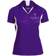 "Pool Shark" Sport-Tek Ladies' Colorblock Performance Polo