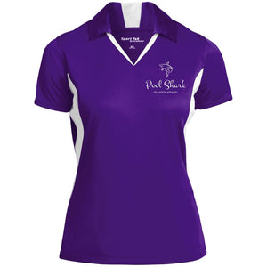 "Pool Shark" Sport-Tek Ladies' Colorblock Performance Polo