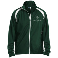 "Pool Shark" Sport-Tek Men's Raglan Sleeve Warmup Jacket