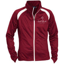 "Pool Shark" Sport-Tek Ladies' Raglan Sleeve Warmup Jacket