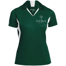 "Pool Shark" Sport-Tek Ladies' Colorblock Performance Polo