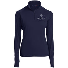 "Pool Shark" Sport-Tek Women's 1/2 Zip Performance Pullover