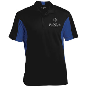 "Pool Shark" Sport-Tek Men's Colorblock Performance Polo