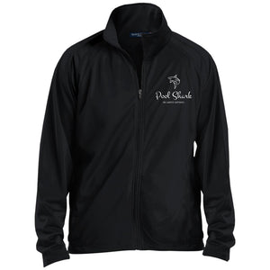 "Pool Shark" Sport-Tek Men's Raglan Sleeve Warmup Jacket