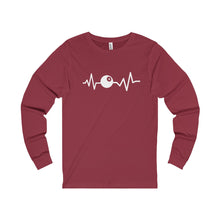 "Heartbeat" Unisex Jersey Long Sleeve Tee