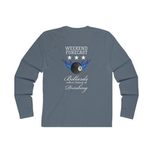 "Weekend Forecast" Men's Long Sleeve Crew Tee